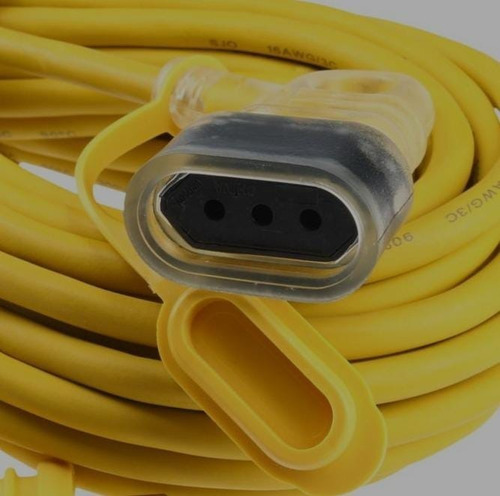 Extensión Eléctrica Profesional 20 M Amarillo