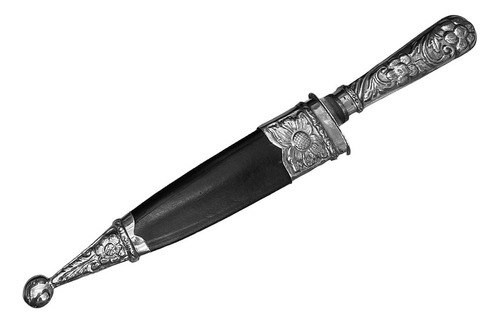 Cuchillo El Chaja Tandil De 16cm Acero Carbono Vaina Picasa