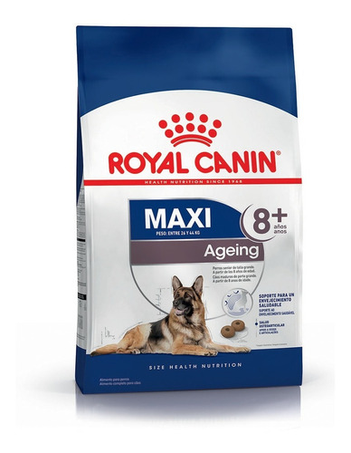 Alimento Royal Canin Size Health Nutrition Maxi Ageing 8+ para perro senior de raza grande sabor mix en bolsa de 15 kg