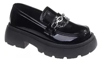 Comprar Zapatos Mocasines Mujer Plataforma Loafer Moda Cadena