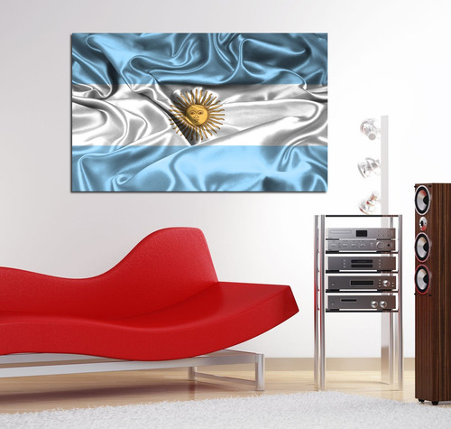 Vinilo Decorativo 20x30cm Bandera Republica Argentina