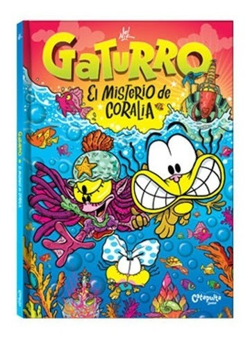 Imagen 1 de 2 de Gaturro El Misterio De Coralia (cartone) - Nik