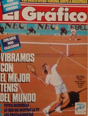 El Grafico 3590 Tenis Reportaje Guillermo Perez Roldan