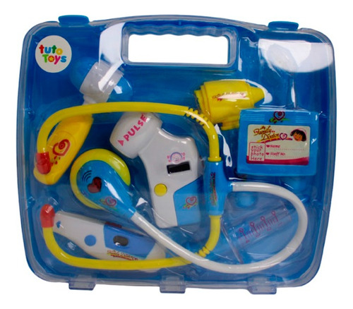 Juego Para Niños Set Doctor 7 Accesorios Luz Led Y Sonido