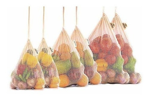 Bolsas De Producción De Malla Reutilizables