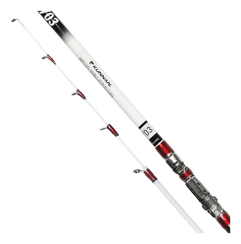 Caña Telescopica Kunnan Liberty 330 10-30g Powerflex Laguna Color Blanco