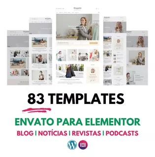 83 Templates Wordpress E Elementor Para Portal De Notícias