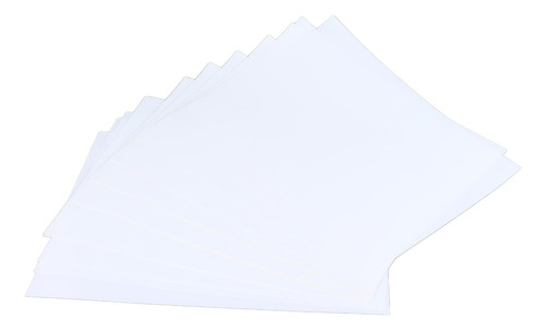 Papel Adhesivo Brillante, 20 Hojas, Holográfico, Transparent