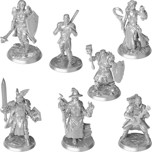 Kit 14 Miniaturas Rpg Jogo Mesa Dungeons Dragons Dnd
