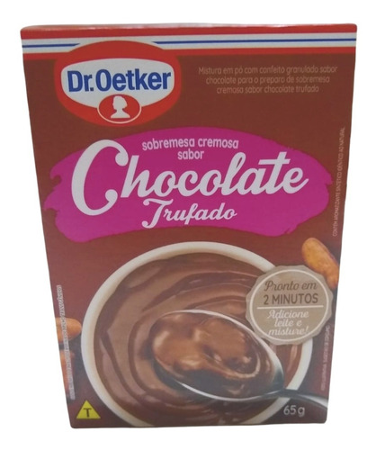 Mistura P/ Sobremesa Cremosa Chocolate Trufado Dr Oetker 65g