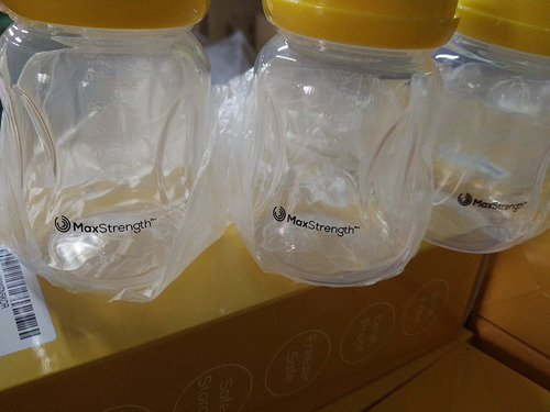 Botellas De Leche Materna 6pc Conjunto De Fugas Con Tapas A