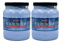 Comprar 2 Cremas Pulidoras Para Metales Blue Magic 4 Kg