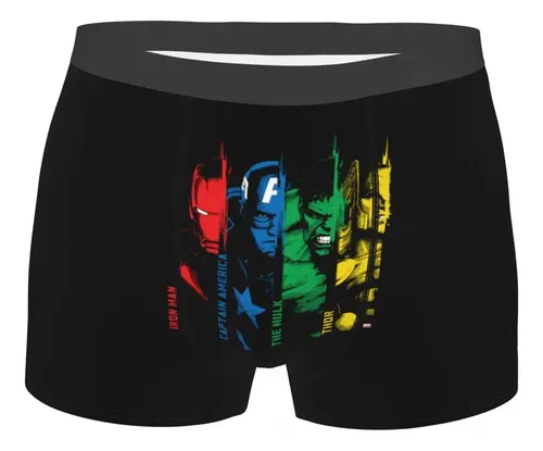 Ropa interior sales marvel hombre