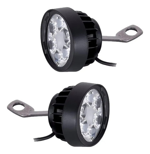 Exploradoras Carro/moto/camioneta Redondas 12v 6led