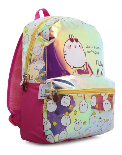 Mochila Escolar Molang para Niña