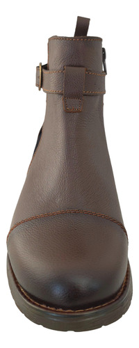 Botines Botas Hombre Vestir O Casual Verde Tabaco 3258 Cafe