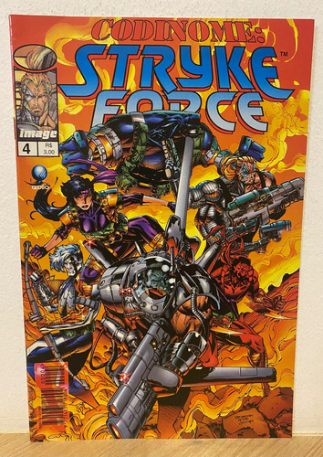 Hq Codinome Stryke Force No 4 - 1996 Editora Globo - Image (Usado)