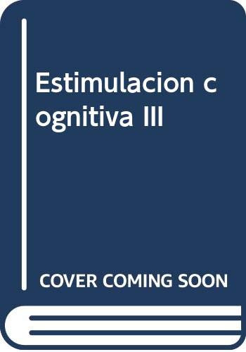 Libro Estimulación Cognitiva Iii De Carmen García Sánchez Ar