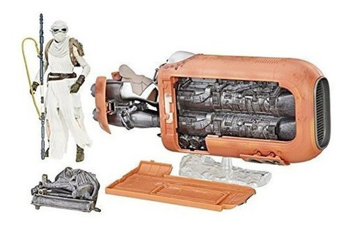 Star Wars The Black Series Rey.s Speeder (jakku) Y Figura