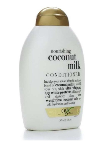 Organix Acondicionador Nutritivo Leche De Coco 13 Onzas., P.