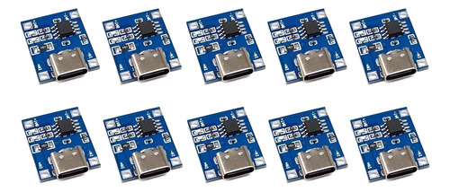 Micro Módulo Carregador Tp4056 Duplo Led E Proteção