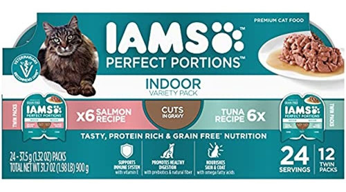 Iams Perfect Portions Healthy Grain Free Variety Pack Comida