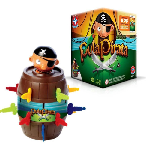 Jogo Puxa Puxa Batatinha + Jogo Pula Pirata Combo De Jogos