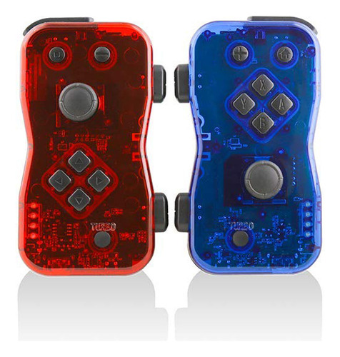 Controles Tipo Joycon Dualies Azul Y Rojo Nyko - Crazygames