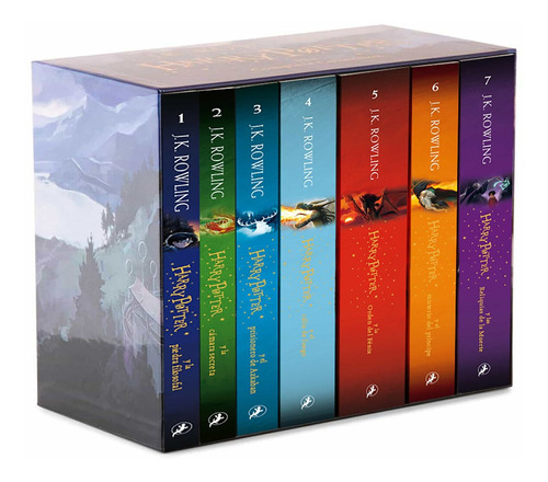 Estuche Harry Potter Serie Completa - J K Rowling