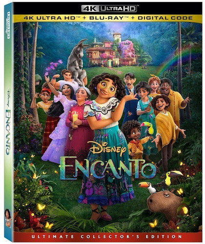 Encanto Película Bluyar 4k Slipcover Nuevo Original Disney