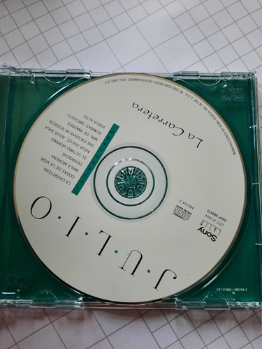 Julio Iglesias - La Carretera. Cd - Primera Edicion