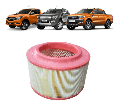 Filtro De Aire Motor Ford Ranger Mazda Bt50 2.2 3.2 2013-22