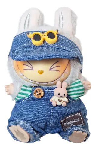 Ropa Accesorios Peluche Conjunto 3 Piezas Labubu The Monster