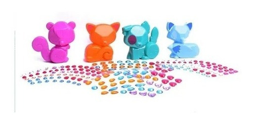 Imagen 3 de 7 de Dulces Mascotas Para Decorar Con Strass El Duende Azul