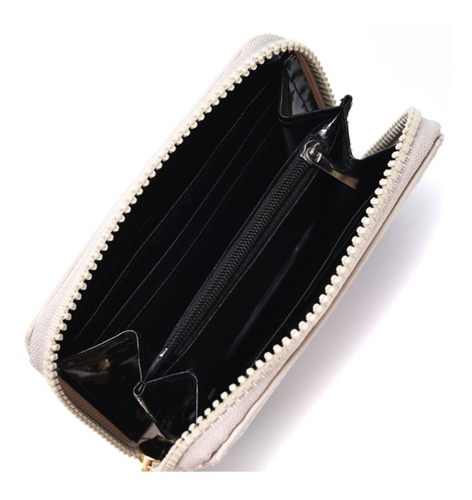 Imagen 3 de 10 de Billetera De Mujer Skora Floreada Con Caja Dama Maple Envio
