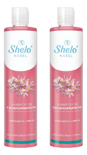 2 Pack Shampoo De Cacahuananche Shelo