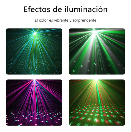 Mini Proyector Láser Iluminación De Escenario Azul