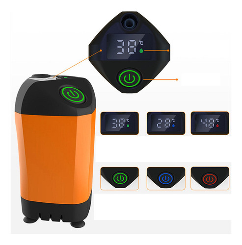 Ducha Portátil Con Pantalla Digital Ducha Eléctrica Con