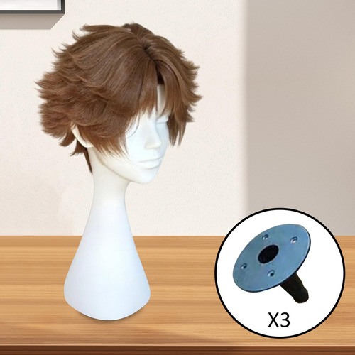 Mannequin Head Manikin Head Wig Titter Con Cubierta Inferior