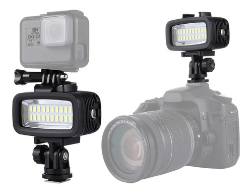 Luz Llenado Video Subacuatica Buceo Regulable Led Ipx8