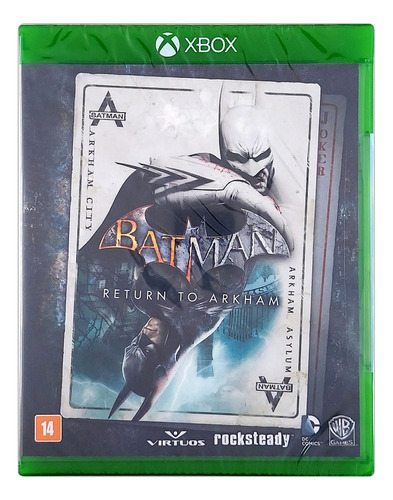 Batman Return To Arkham Original Xbox One Novo Lacrado