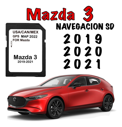 Tarjeta Navegacion Sd Gps Mazda 3 2 Cx3 Cx5 Cx9 Cx30 Cx50-90