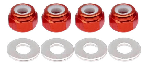 Qs1 Tuercas De Bloqueo De Rueda M3 De 8 Piezas Para Wltoys