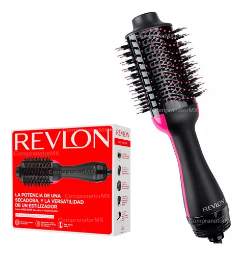  REVLON One-Step Original 1.0 - Secadora, voluminizador de  cabello y cepillo de aire caliente, color rosa : Belleza y Cuidado Personal