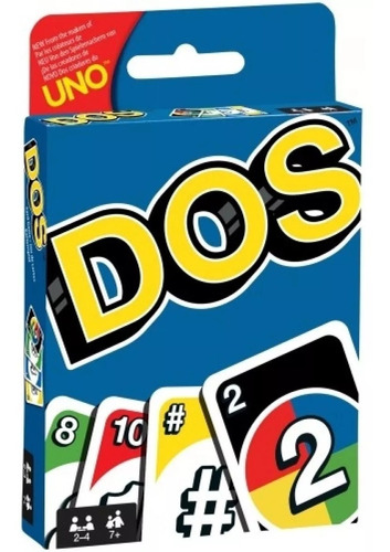 Juego Cartas Uno Original De Mattel Version Dos