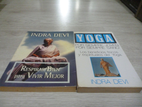Lote X 2 Indra Devi. También Por Unidad