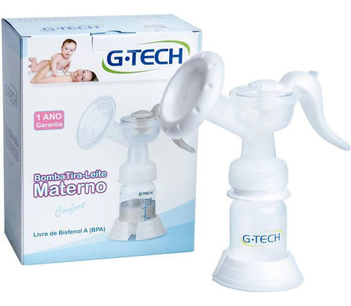 Bomba Tira-leite Materno Manual Com Mamadeira G-tech