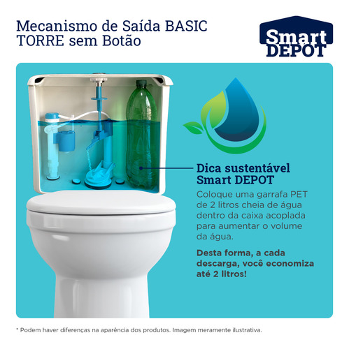 Mecanismo De Saída 6 Litros Basic