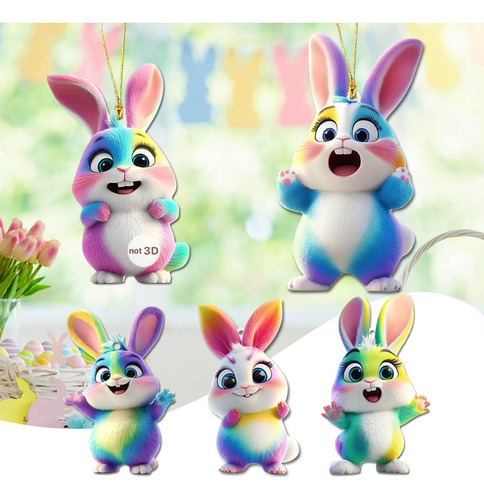 Set Hangings De 5 Piezas Con Bonitos Dibujos Animados Para D