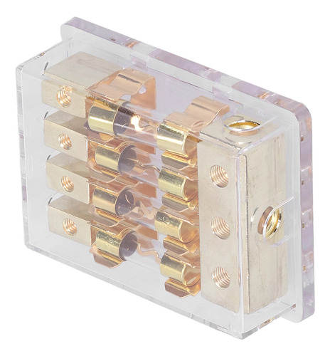 Bloque De Fusibles, 12 V, 60 A, Distribución De 1 Entrada Y